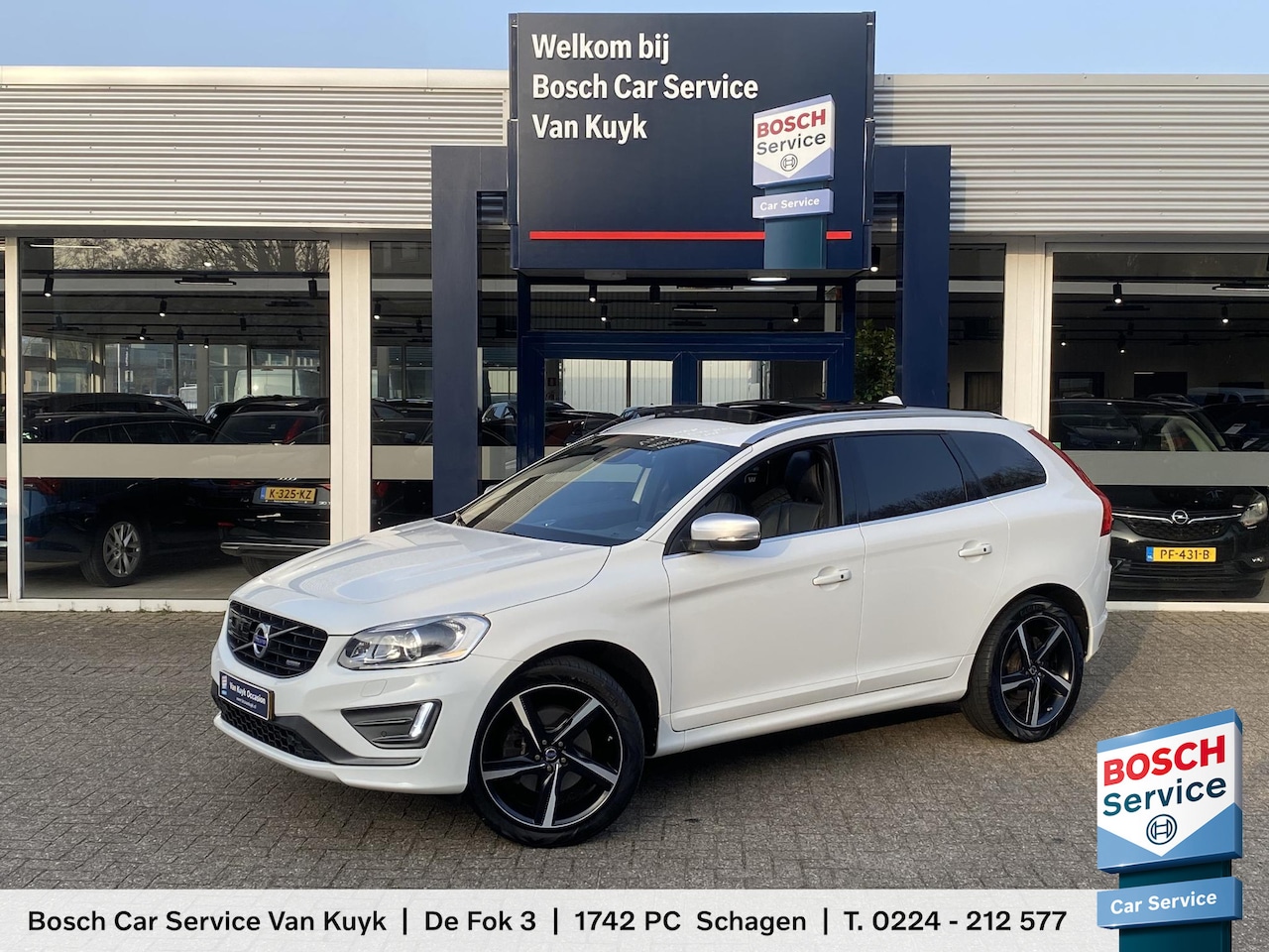 Volvo XC60 - 2.0 D4 FWD R-Design / Automaat / NL-Auto / Dealer-Onderhouden / Vol-Leder / Open-Panodak / - AutoWereld.nl