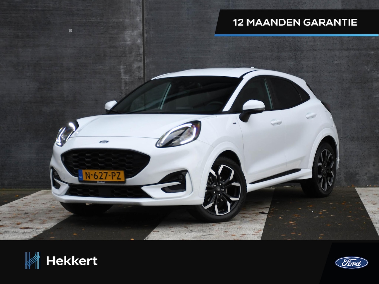 Ford Puma - ST-Line X 1.0 EcoBoost Hybrid 125pk PDC ACHTER | B&O | NAVI | DAB | CRUISE.C | APPLE-CARPL - AutoWereld.nl
