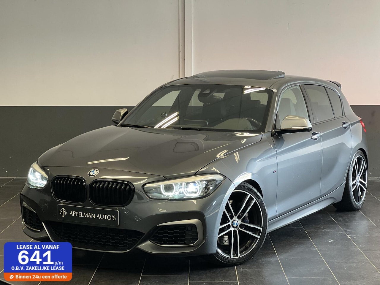 BMW 1-serie - M140i High Executive NAP|FULL|TU HPFP|Carbon|HK|Schuifdak| - AutoWereld.nl