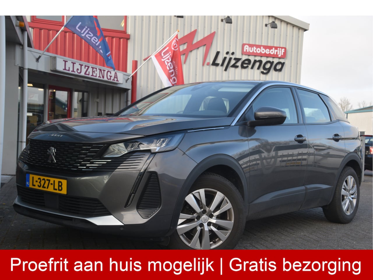 Peugeot 3008 - 1.2 PureTech Blue Lease Premium Carplay | DAB | Keyless | 17 inch | Navi | Bluetooth | PDC - AutoWereld.nl