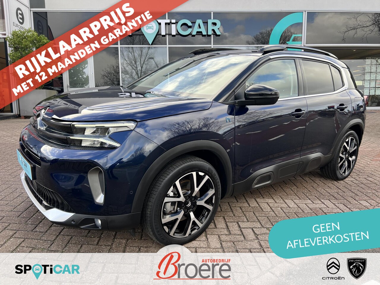 Citroën C5 Aircross - 1.6 Plug-in Hybrid 225 Shine Automaat Panoramadak - AutoWereld.nl
