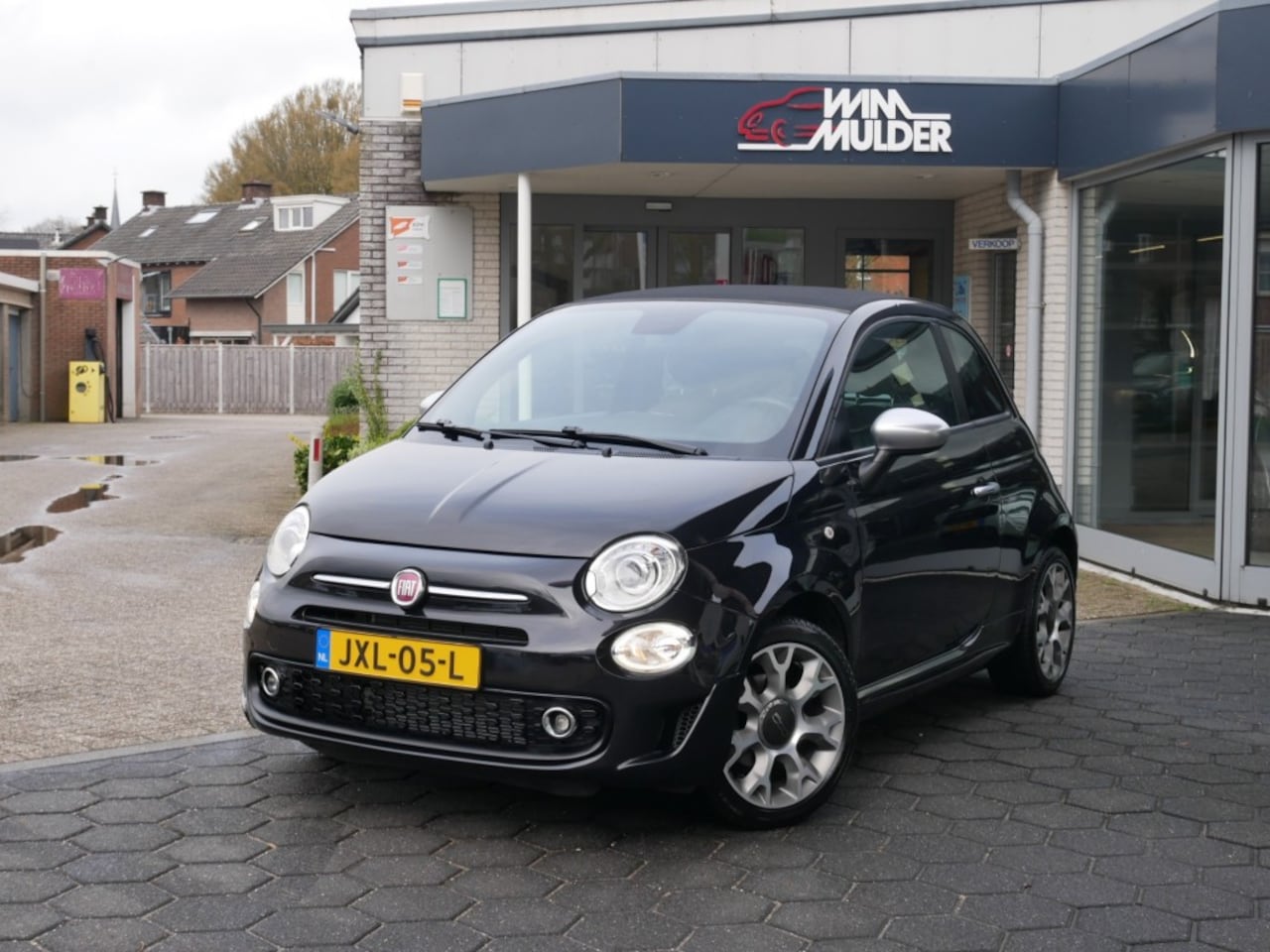 Fiat 500 - CABRIO 1.2 SPORT   **Clima//Navi//Lm ** - AutoWereld.nl