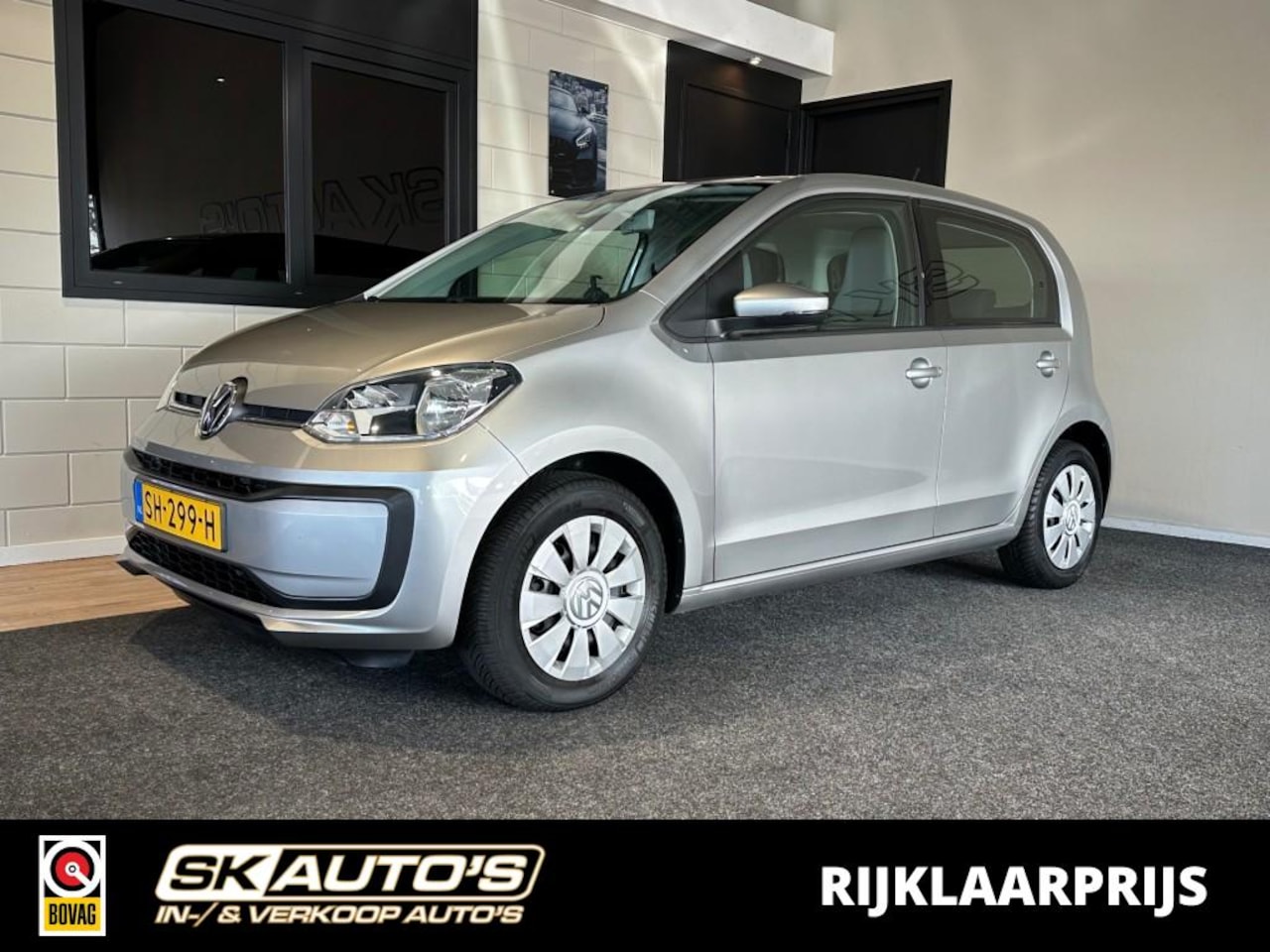 Volkswagen Up! - 1.0 BMT MOVE UP! NL AUTO l AUTOMAAT! l UNIEKE KM l 5DRS l BLUETOOTH l - AutoWereld.nl