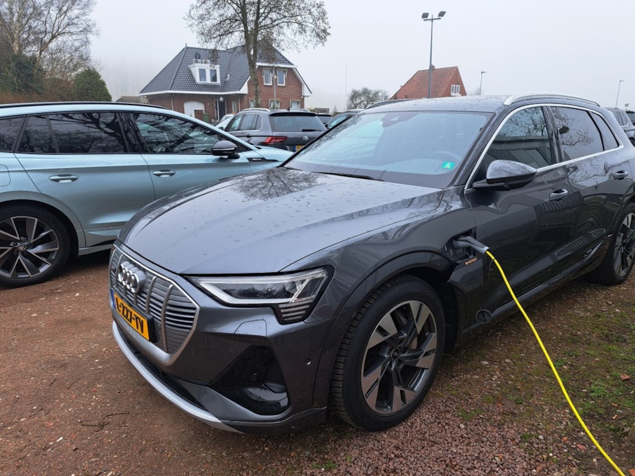 Audi e-tron - 55 408 Pk SOH 95 % Quattro S Edition 95 KWh Pano Leder Memory - AutoWereld.nl