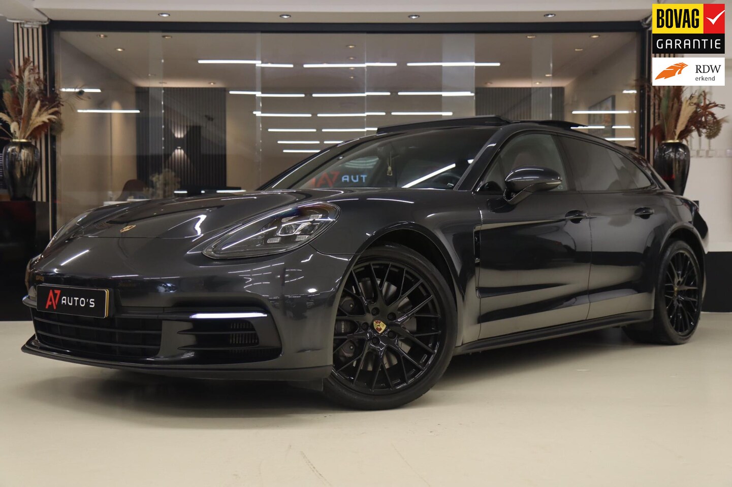 Porsche Panamera Sport Turismo - 2.9 4 E-Hybrid PANO/DEALERGARANTIE/CARPLAY/KEYLESS/NAVI/VOL - AutoWereld.nl