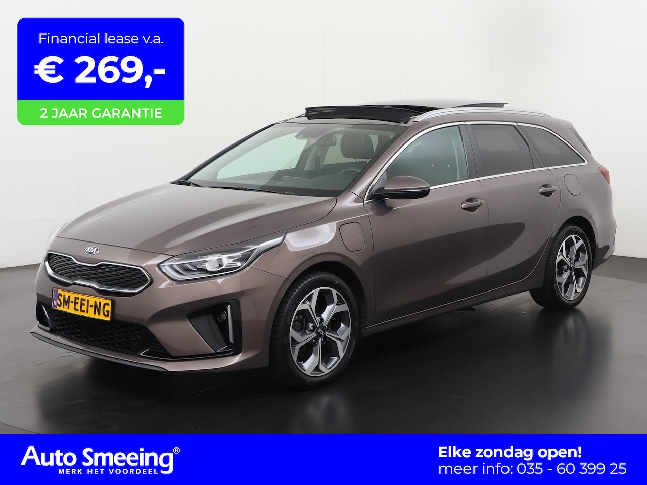 Kia Cee'd Sportswagon - Ceed 1.6 GDI PHEV ExecutiveLine | Panoramadak | Trekhaak | Zondag Open! - AutoWereld.nl