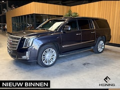 Cadillac Escalade - 6.2 V8 Platinum ESV. Lange uitvoering met 8 zitplaatsen Europese auto