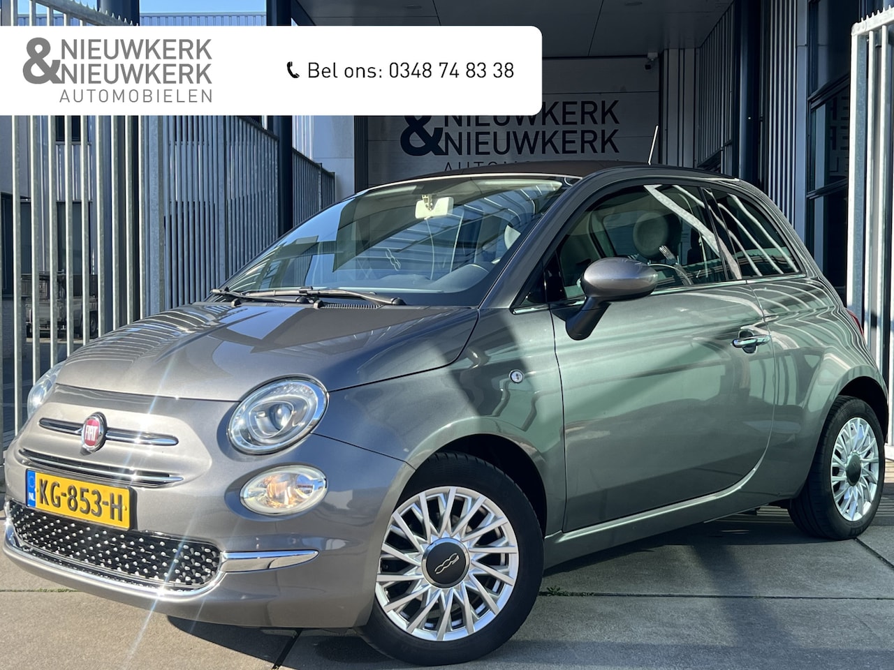Fiat 500 - 0.9 TwinAir Turbo Lounge | AUTOMAAT | PANORAMADAK | AIRCO | LMV | BLUETOOTH - AutoWereld.nl