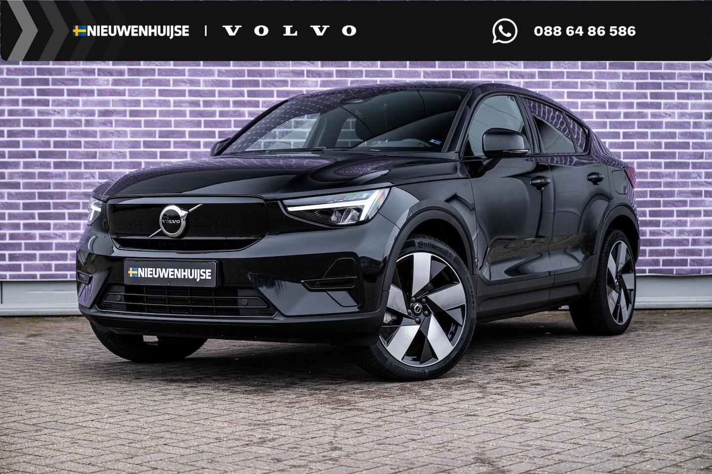 Volvo C40 - Recharge Plus 69 kWh | Adaptieve cruise control | Stoel- en stuurverwarming | Warmtepomp | - AutoWereld.nl