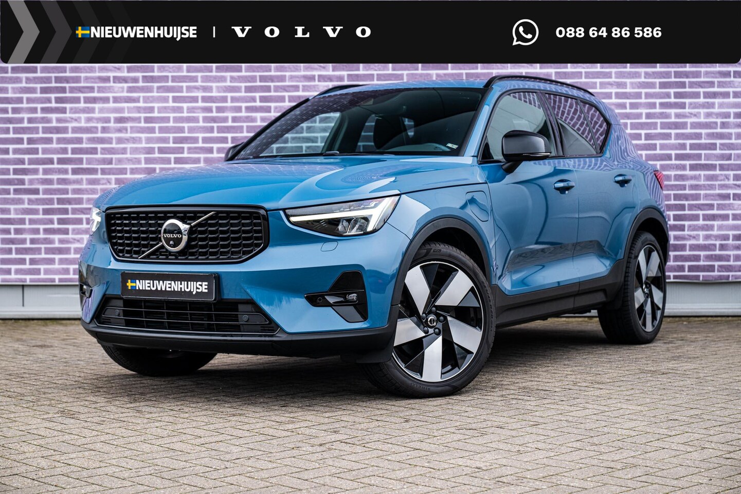 Volvo XC40 - 1.5 T5 Plug-in hybrid Ultimate Dark | Panoramadak | Adaptieve Cruise Control | DAB+ | Powe - AutoWereld.nl