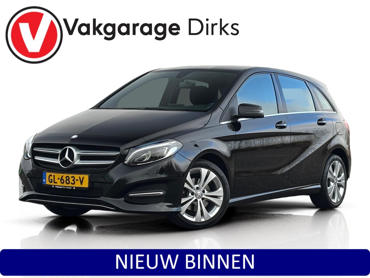 Mercedes-Benz B-klasse - 180 Aut7 Ambition ✅ LED ✅ Navi ✅ Trekhaak - AutoWereld.nl
