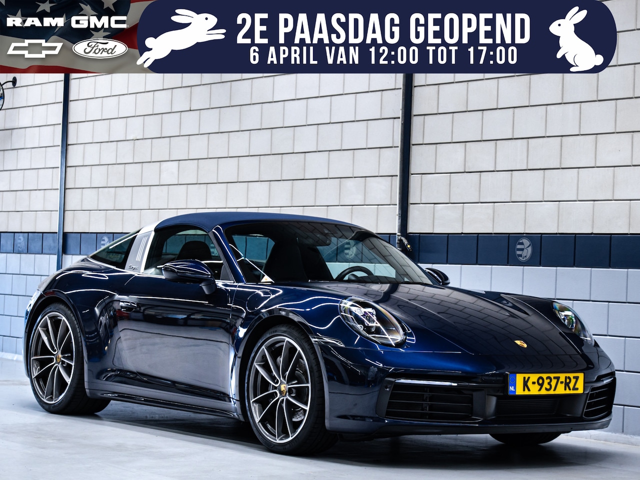 Porsche 911 Targa - | 4 | Origineel NL | Dealer onderhouden | Eerste eigenaar | Sportchrono - AutoWereld.nl