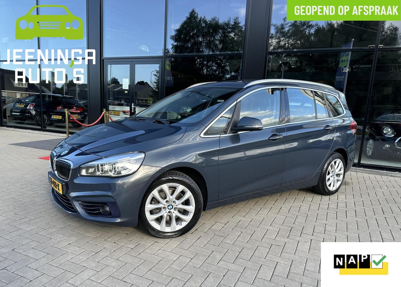 BMW 2-serie Gran Tourer - 218i Sport 7p|Navi|Pano|Clima|NAP - AutoWereld.nl
