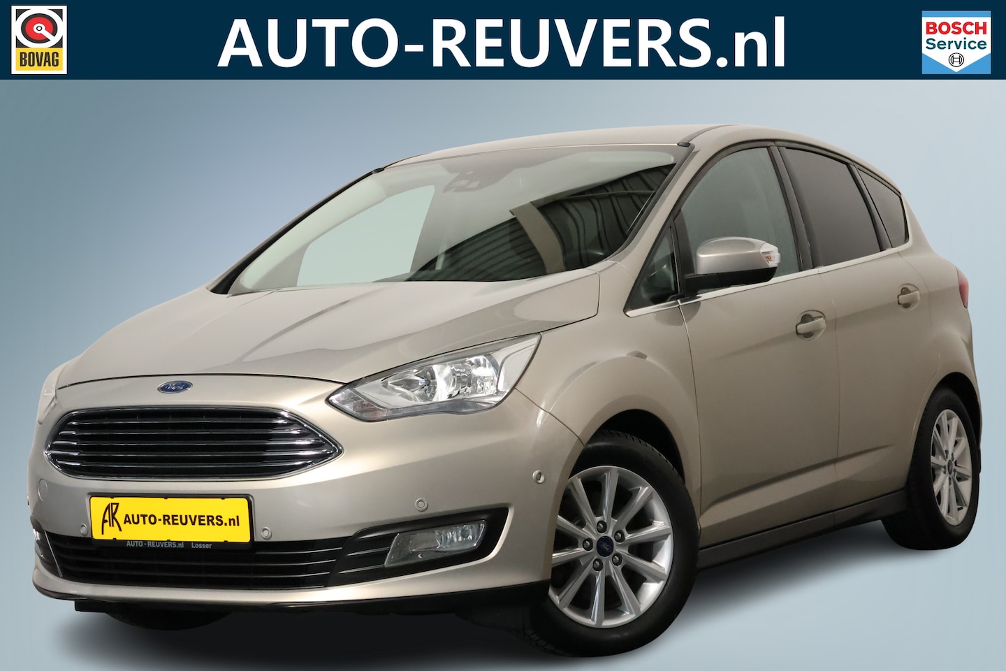 Ford C-Max - 1.5 Titanium / Navi / Cruisecontrol / Clima / Trekhaak - AutoWereld.nl
