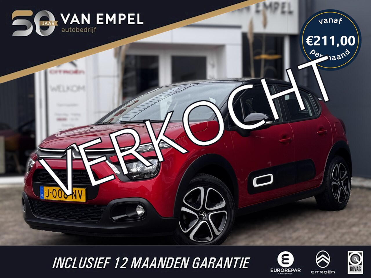 Citroën C3 - 1.2 PureTech Feel | Carplay | PDC | Climate control | NL-Auto | 1e Eigenaar - AutoWereld.nl