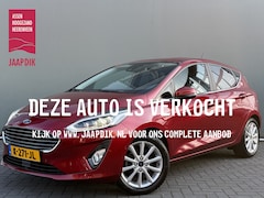 Ford Fiesta - BWJ 2021 1.0 EcoBoost 124 PK Hybrid Titanium X TREKHAAK | HALF LEDER | ADAPTIVE CRUISE | C