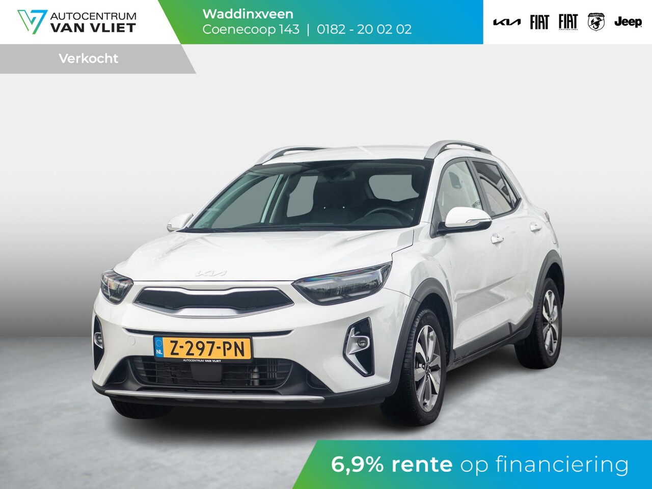 Kia Stonic - 1.0 T-GDi MHEV DynamicPlusLine | Clima | Cruise | Trekhaak | Nieuwstaat! - AutoWereld.nl