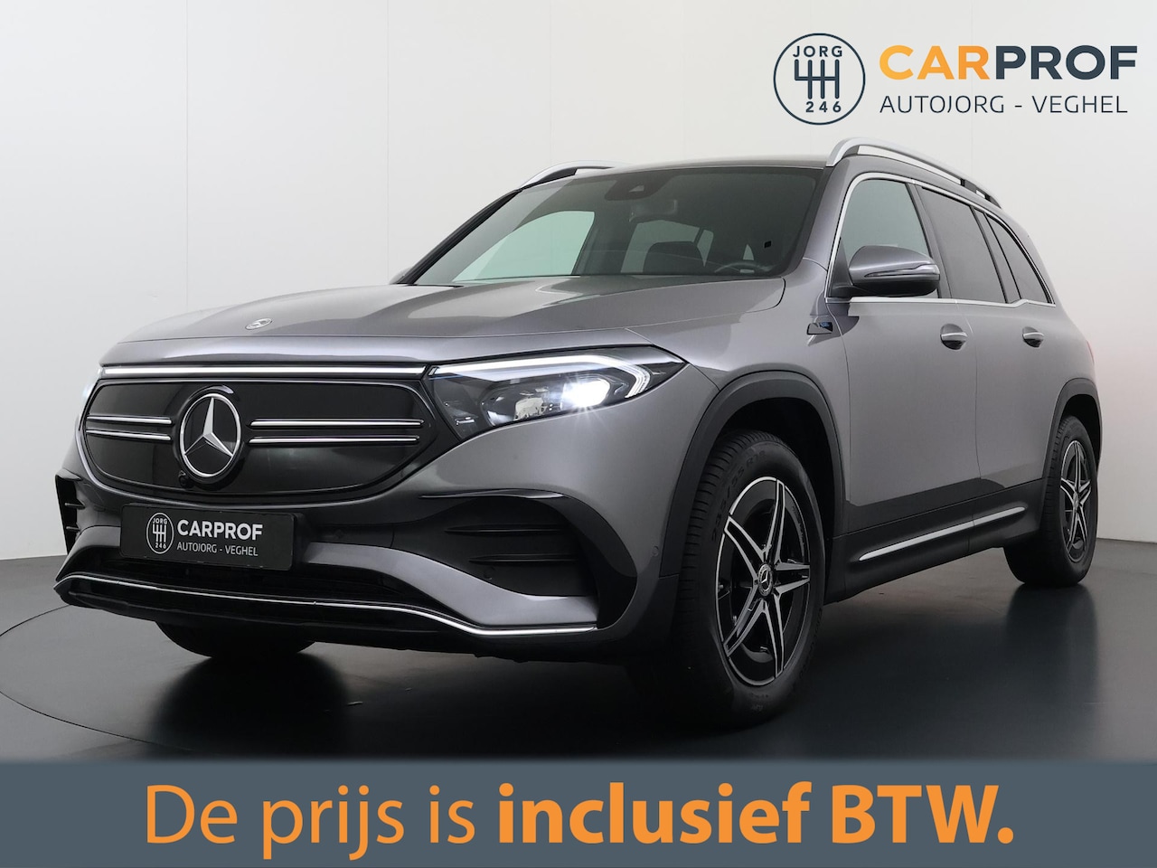 Mercedes-Benz EQB - 250 AMG Line 67 kWh Sfeerverlichting | Stoelverwarming | Navigatie | - AutoWereld.nl