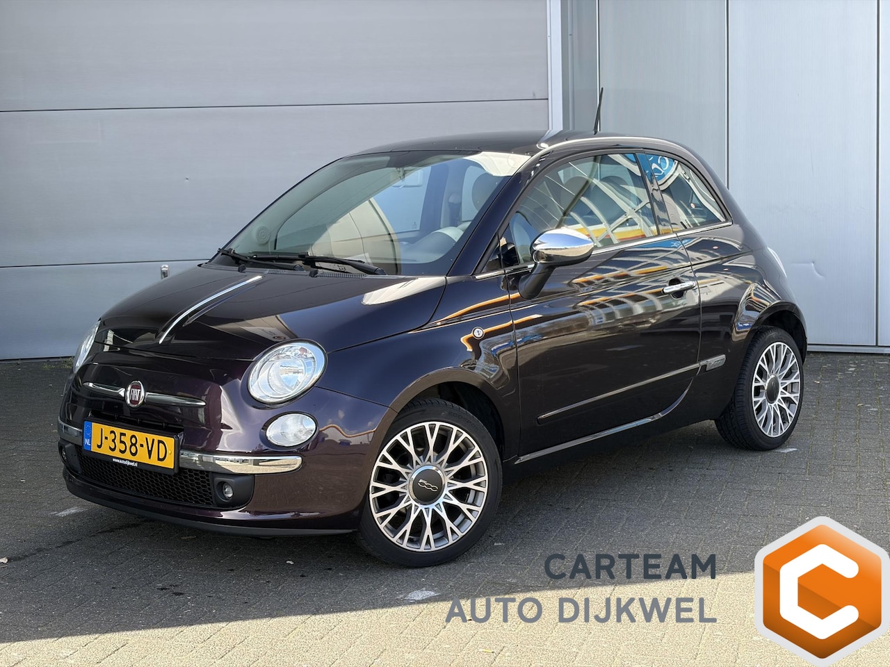 Fiat 500 - 1.2 Lounge Pano/Unieke uitvoering! - AutoWereld.nl