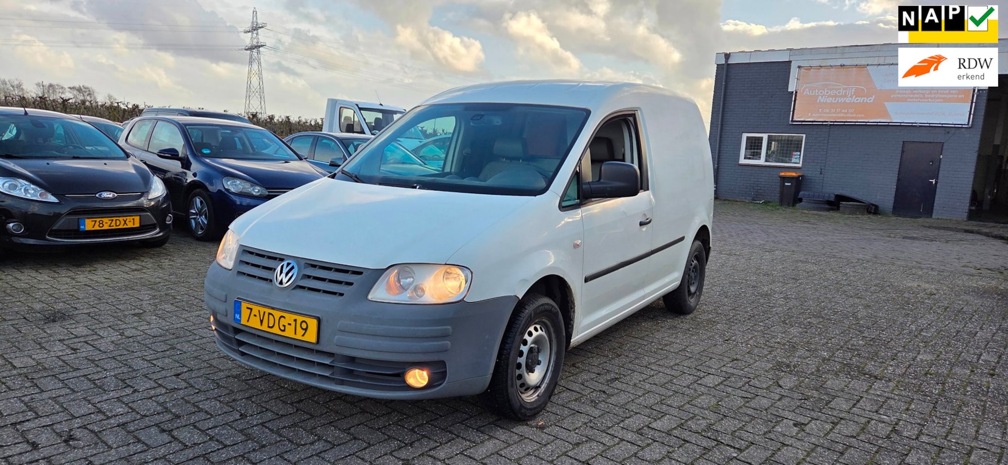 Volkswagen Caddy - 1.9 TDI Airco Cruise 77kw apk 06-2026 - AutoWereld.nl