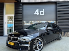 BMW 5-serie - M550i xDrive High Executive Saphirschwarz metallic/ Nappa leder exclusief/ Full Option