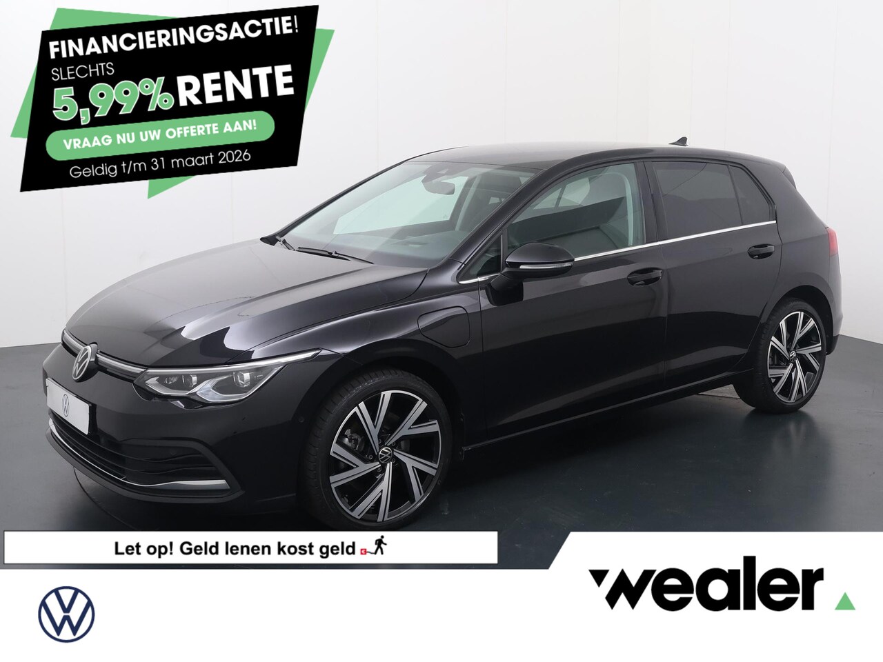 Volkswagen Golf - 1.4 eHybrid | 204 PK | SoH 94% | Head-up display | Matrix LED IQ.Light koplampen | 18" LM - AutoWereld.nl