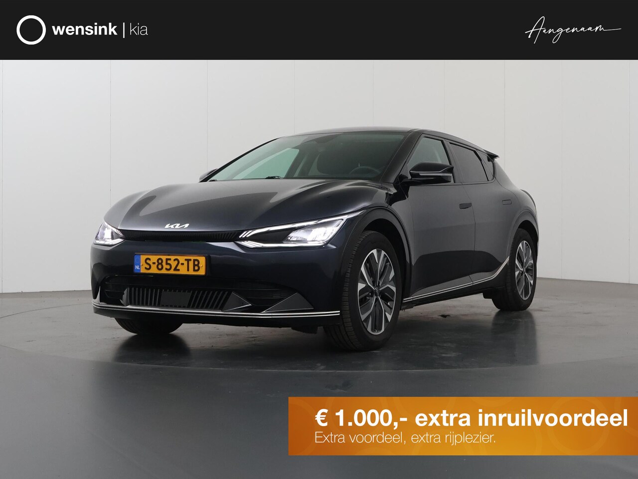 Kia EV6 - Plus 77.4 kWh | Meridian Audio | Elekt. Stoelverstelling met geheugen | Stoelventilatie | - AutoWereld.nl