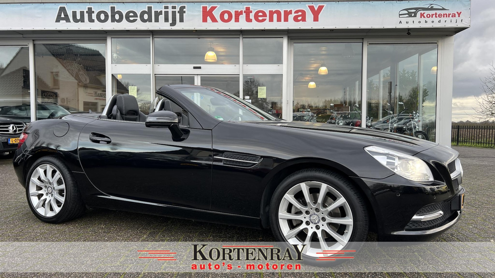 Mercedes-Benz SLK-klasse - 200 Edition panorama,air-scarf,navi,leder,xenon,cruise-control,Zie Foto,s - AutoWereld.nl