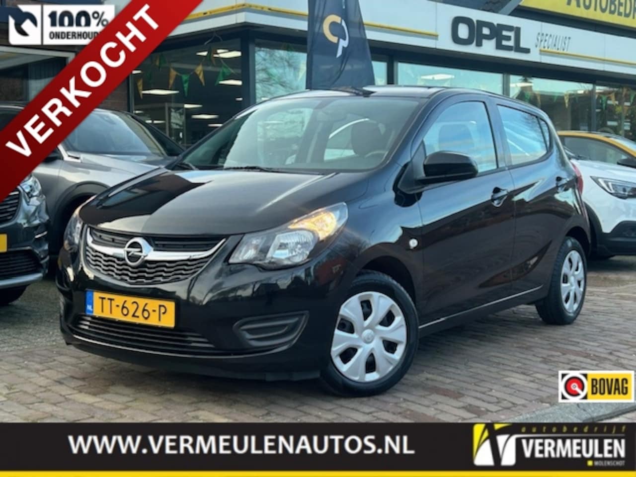 Opel Karl - 1.0 ecoFLEX 75PK Edition + Airco/ Cruise/ Bluetooth/ NL auto - AutoWereld.nl