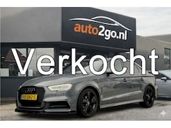 Audi A3 Limousine - 1.5 TFSI AUT7 CoD RS SPORT 3X SLINE LEDER NAVI LED LMV PDC ZEER EXCLUSIEVE UITVOERING