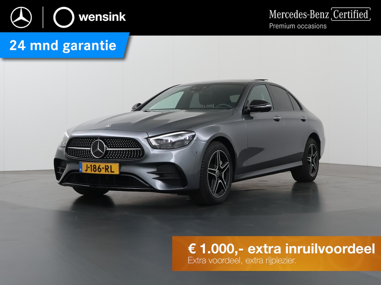 Mercedes-Benz E-klasse - 300 e Business Solution AMG | Panoramadak | Night pakket | Burmester | Memory | - AutoWereld.nl