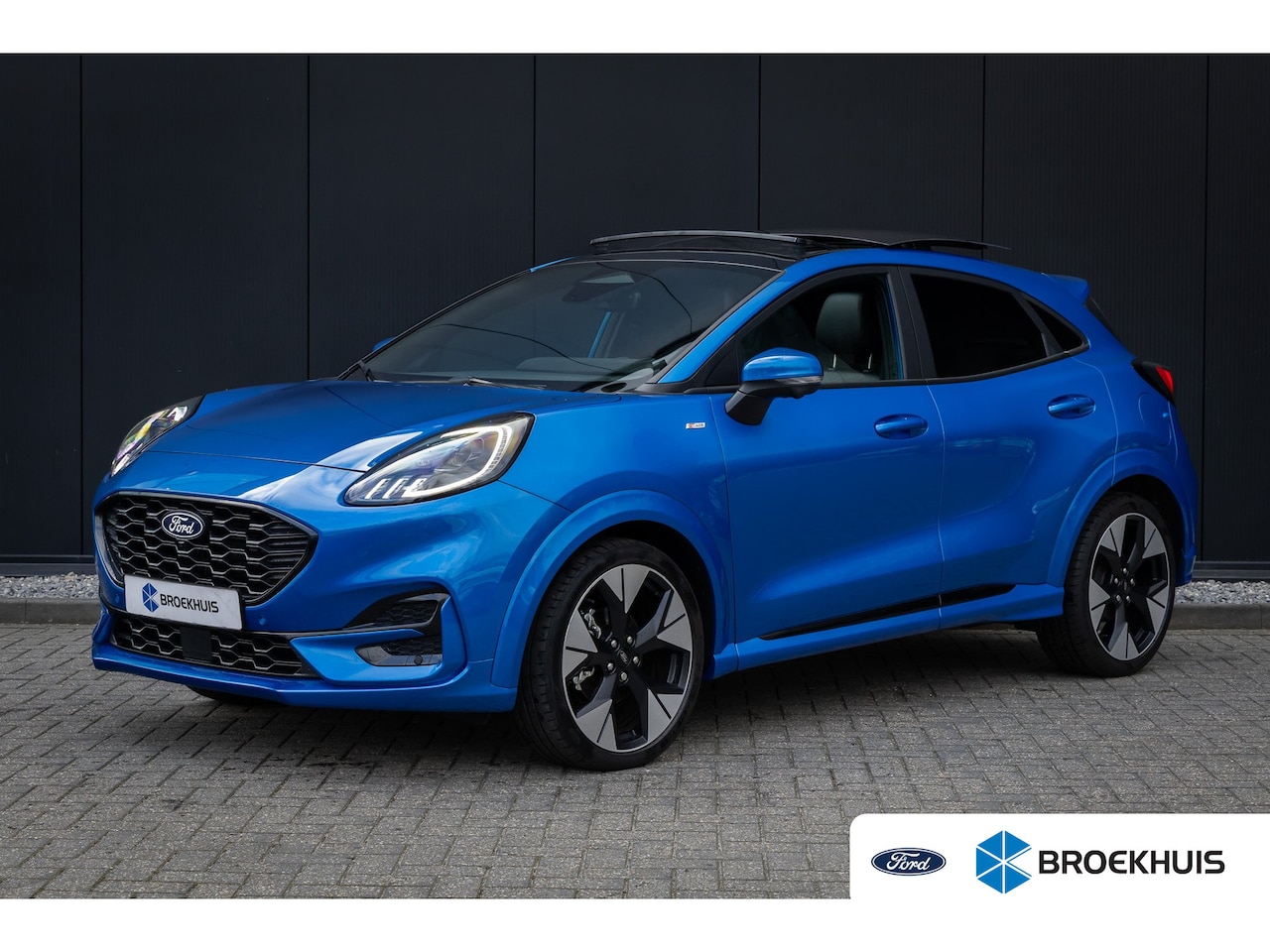 Ford Puma - 1.0 EcoBoost Hybrid ST-Line X Automaat | Panoramadak | Matrix LED | Adaptieve cruise | 19' - AutoWereld.nl