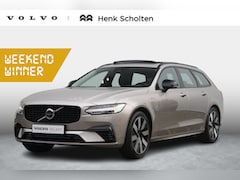 Volvo V90 - T6 350PK Plug-in hybrid AWD Ultra Dark | Adaptieve Cruise Control met Pilot Assist | Verwa