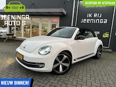 Volkswagen Beetle Cabriolet - 1.4 TSI Sport|Fender|Stoelverwarming|Navi|Leer