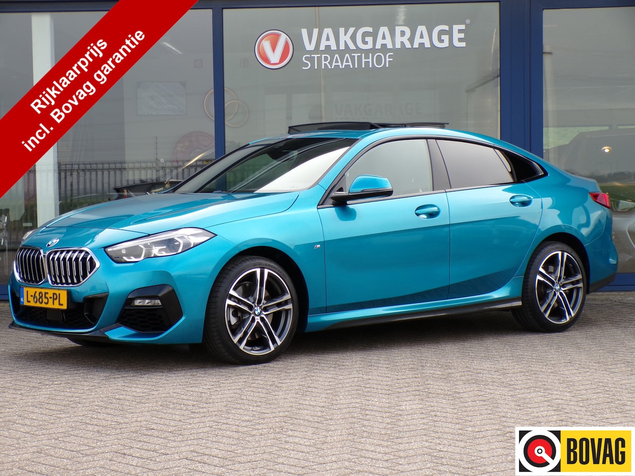 BMW 2-serie Gran Coupé - 220i Business Edition Plus 220i Business Edition Plus, Carplay + Android Auto / Full LED. / Elektr. Schuifdak / Camer - AutoWereld.nl