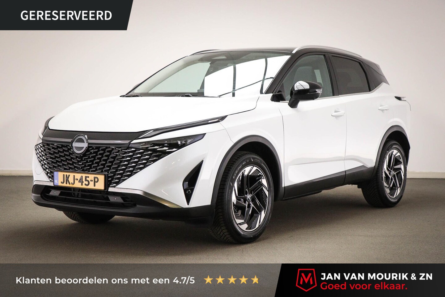 Nissan Qashqai - 1.3 MHEV Xtronic N-Connecta | PANORAMADAK | HEAD UP | STUURVERWARMING | DAB | APPLE | 360 - AutoWereld.nl