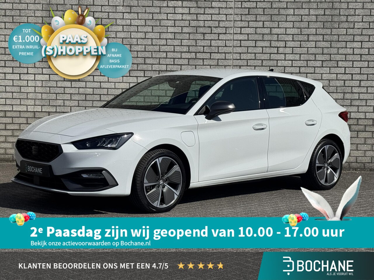 SEAT Leon - 1.4 TSI eHybrid PHEV FR | Adaptive Cruise Control | Stoelverwarming | Navigatie | DAB+ | - AutoWereld.nl