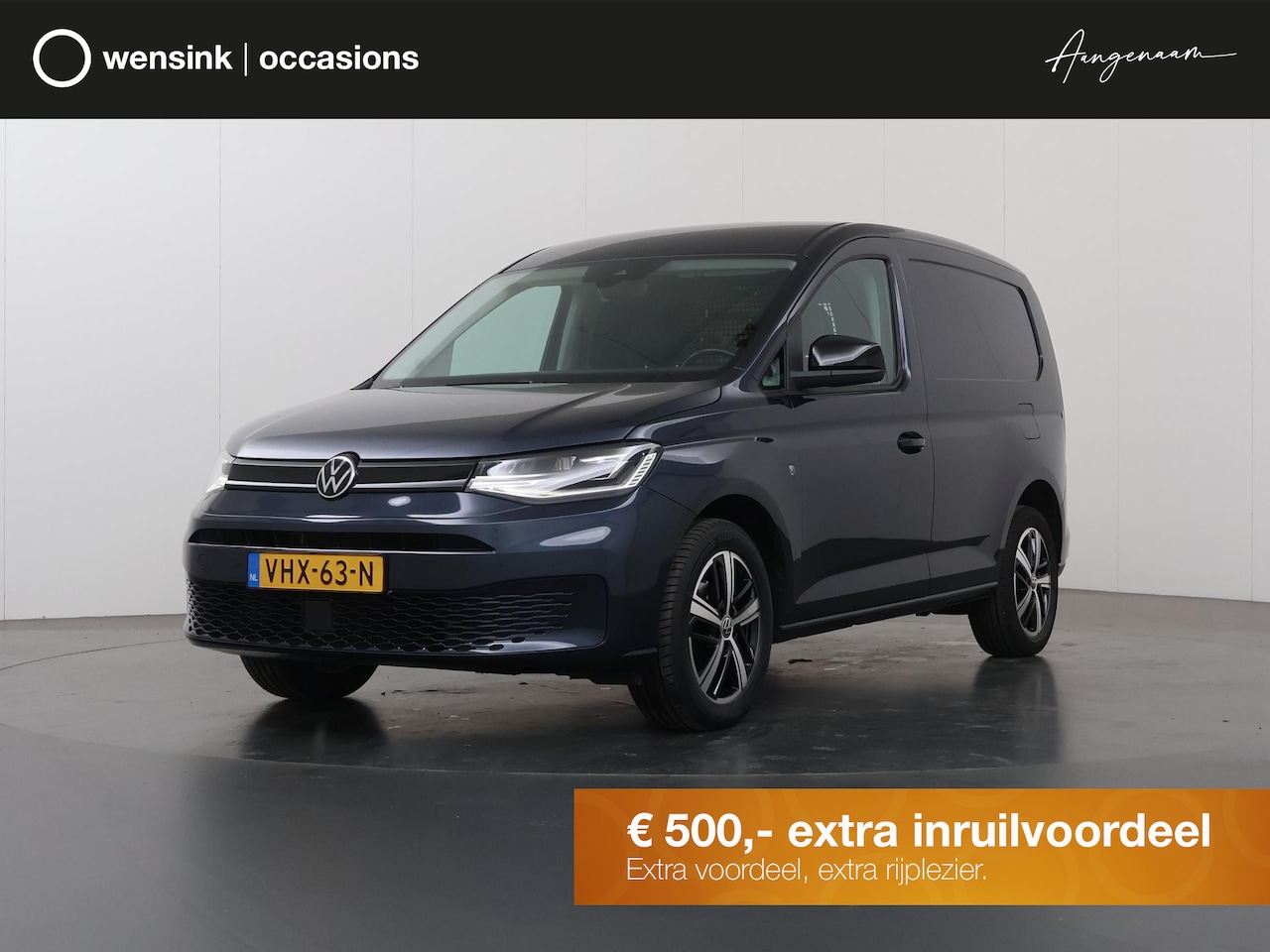 Volkswagen Caddy Cargo - 2.0 TDI | 1ST EDITION | STARLIGHT BLUE | NAVIGATIE | CAMERA | ADAPTIEVE CRUISE | LED LAMPE - AutoWereld.nl