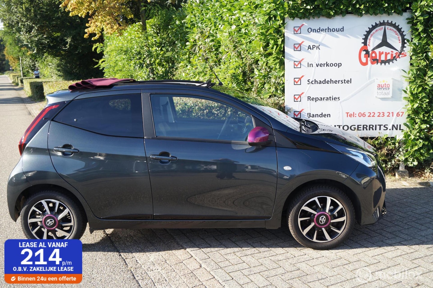 Toyota Aygo - 1.0 VVT-i x-clusiv met open dak - AutoWereld.nl