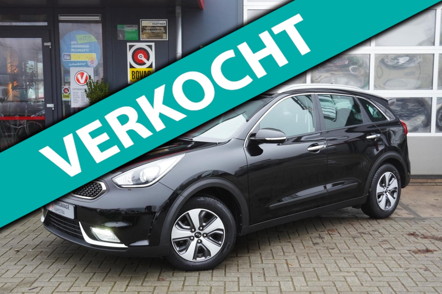 Kia Niro - 1.6 GDi Hybrid NAP Navi/Cruise/Cam/AA+ACP/PDC/Trekh - AutoWereld.nl