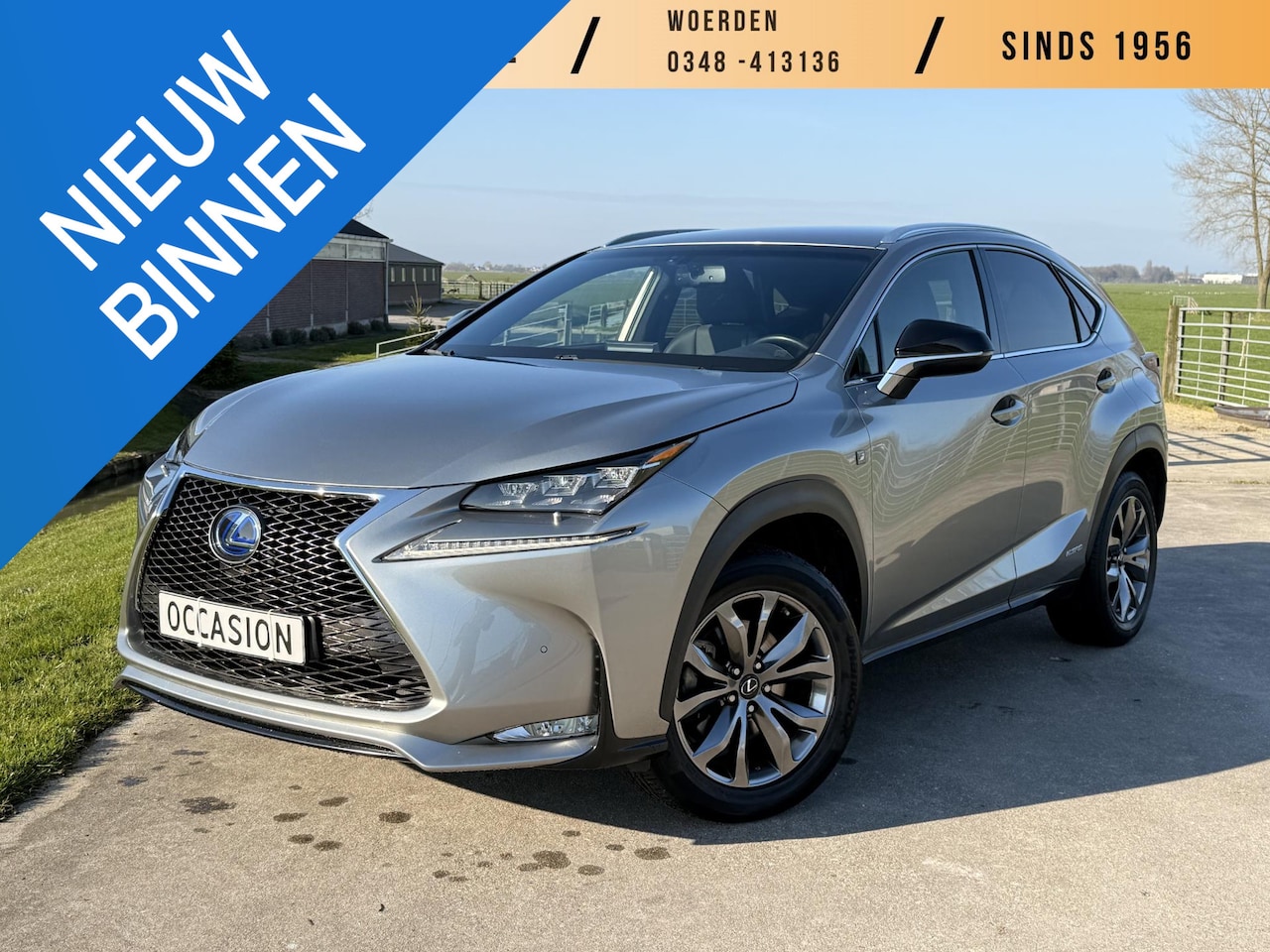 Lexus NX - 300h AWD F Sport Line | NAVIGATIE | KEYLESS ENTRY | LEDEREN BEKLEDING | DEALER ONDERHOUDEN - AutoWereld.nl