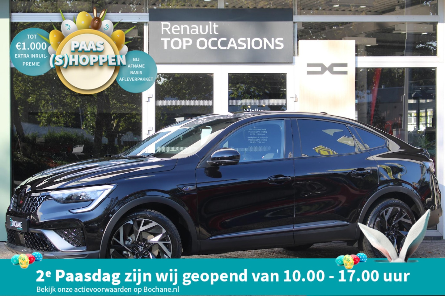 Renault Arkana - 1.6 E-Tech full hybrid 145 esprit Alpine | Elektrische Stoelen | Dodehoeksensor | All Seas - AutoWereld.nl