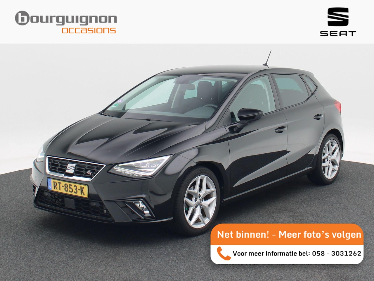 SEAT Ibiza - 1.0 TSi 115 Pk FR Business Intense | Camera | Stoelverwarming | Climatronic | CarPlay | Ad - AutoWereld.nl