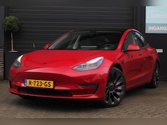 Tesla Model 3 - Performance AWD 75 kWh | 96% SOH | Enhanced Autopilot | Achterbank verwarmd | Elektrische