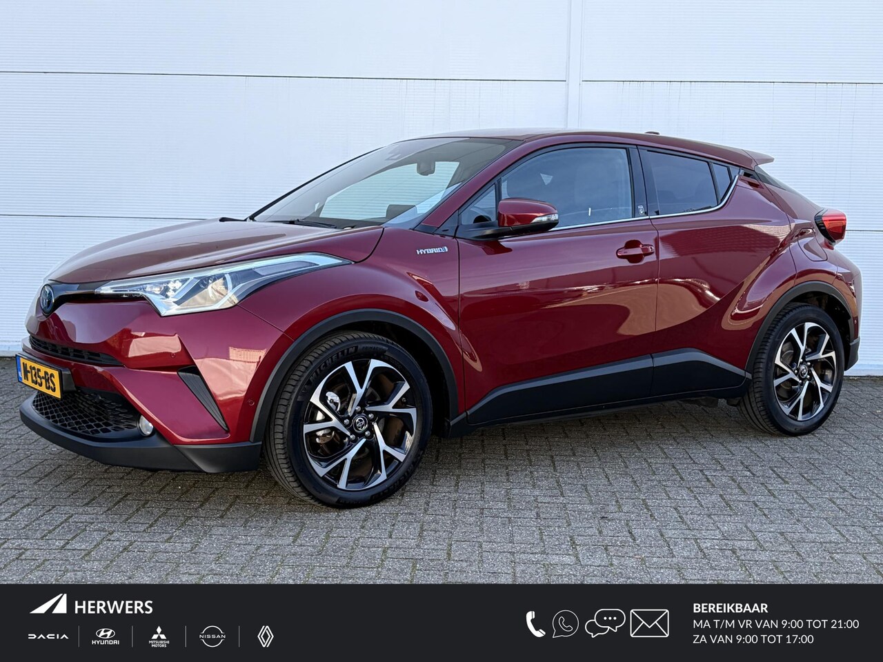Toyota C-HR - 1.8 Hybrid Dynamic / Trekhaak ( 725 kg ) / Dealer onderhouden / Airco (automatisch) / Crui - AutoWereld.nl