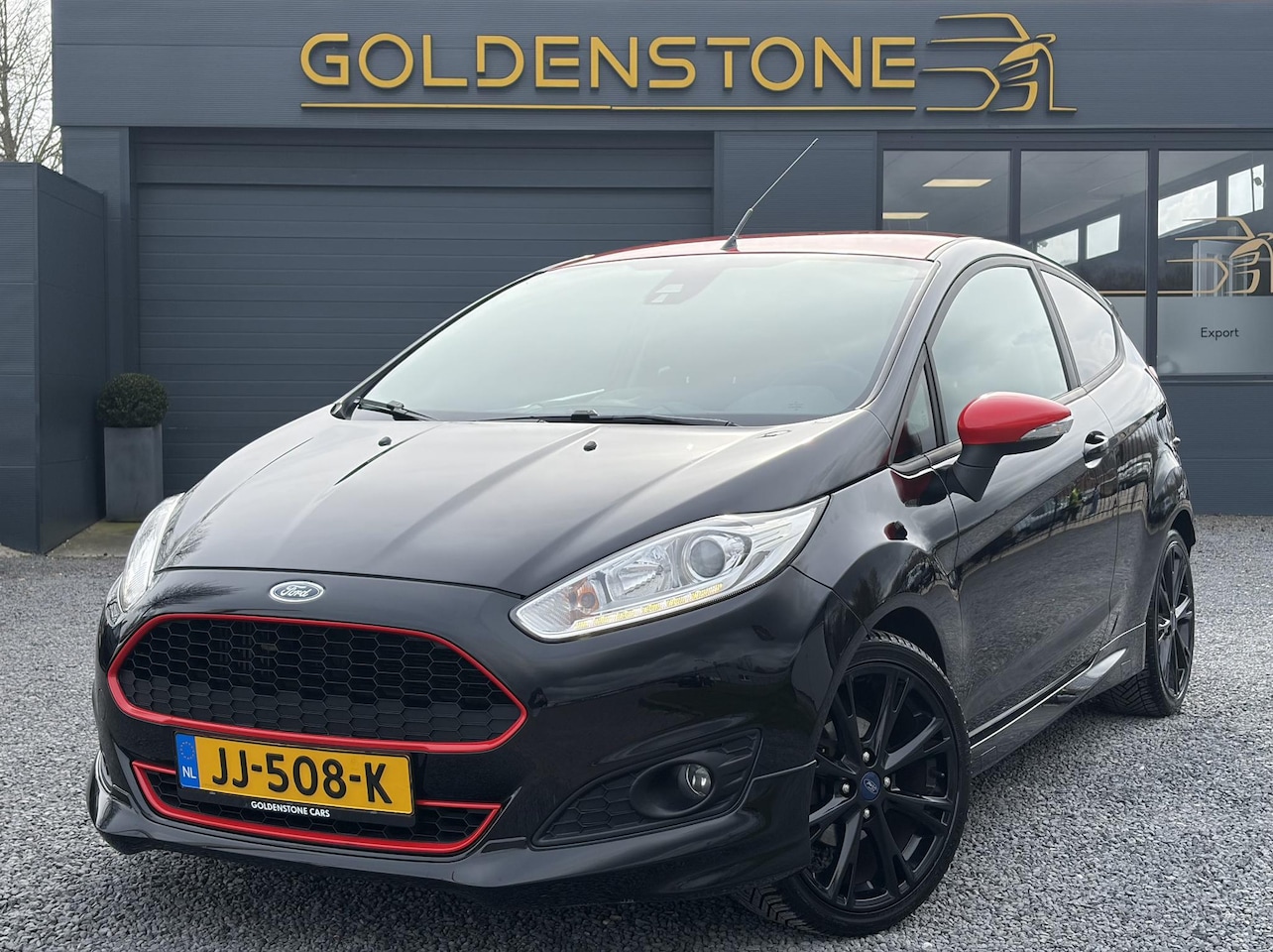 Ford Fiesta - 1.0 EcoBoost Black Edition 1.0 EcoBoost Black Edition 141pk,Navi,Pdc,D-riem net vv,Clima,Cruise,Lm velgen,N.A.P,Apk t - AutoWereld.nl