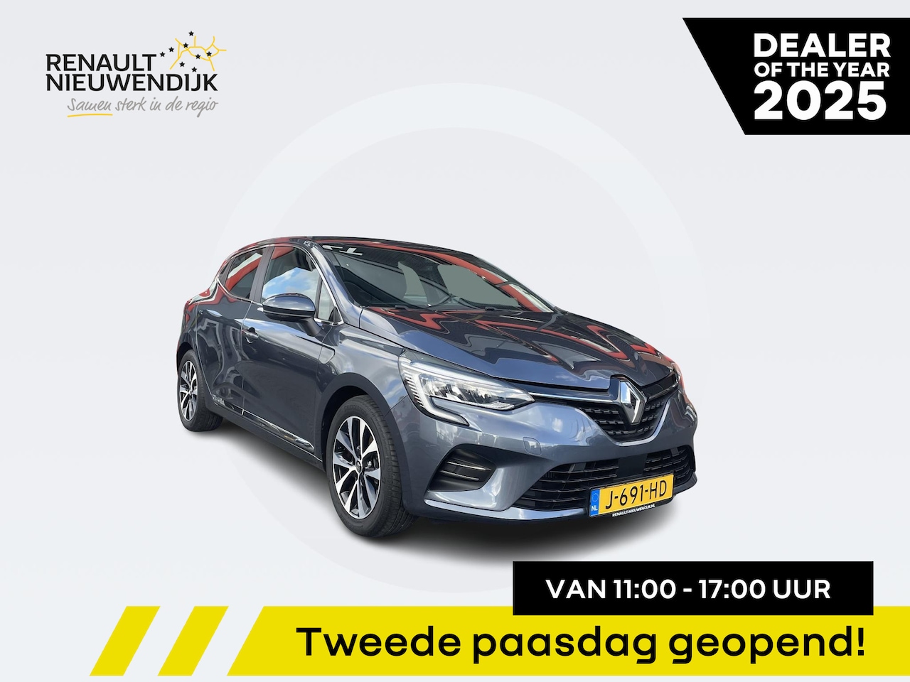 Renault Clio - 1.0 TCe Bi-Fuel Intens / LPG / NAVIGATIE / PARKEERSENSOREN / CLIMATE CONTROL / CRUISE CONT - AutoWereld.nl