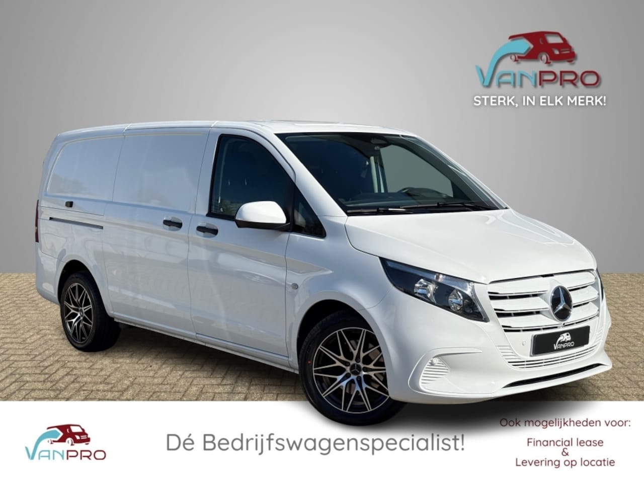 Mercedes-Benz Vito - 116 CDI RWD WHITE EDITION PRO LANG model 2025  / Navi / Airco / Lane Assist - AutoWereld.nl