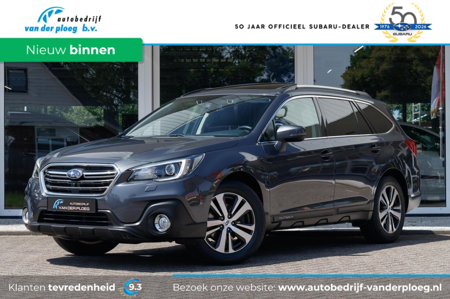 Subaru Outback - 2.5i CVT Premium | Eyesight | Trekhaak | 1e Eigenaar| Navigatie - AutoWereld.nl