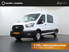 Ford Transit - 350 | 2.0 TDCI | L3 H2 | DUBBEL CABINE | TREND | TREKHAAK 2800 KG AHW | CLIMATE CONTROL |